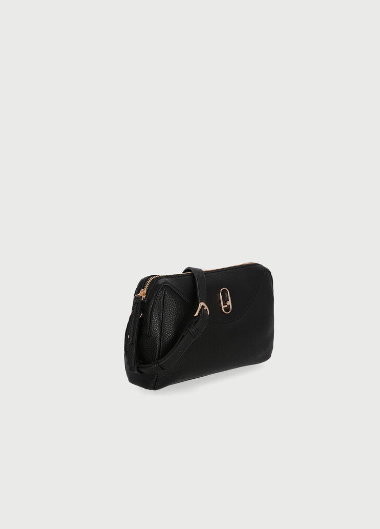 Crossbody bag with logo Black Liu Jo - large image number 2 Crossbody bag with logo Black Liu Jo - large image number 2