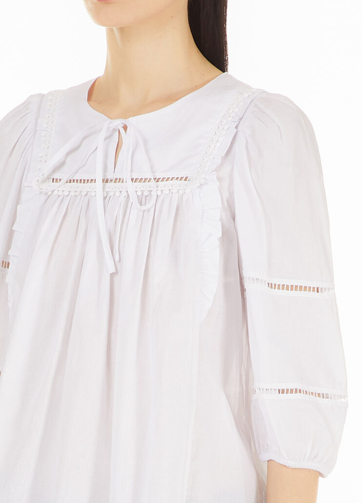 Blouse with openwork embroidery  Liu Jo - large image number 2 Blouse with openwork embroidery  Liu Jo - large image number 2