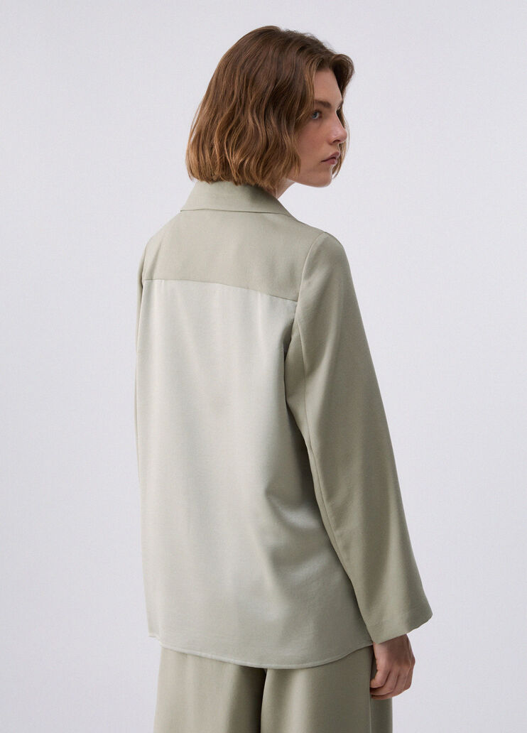 Double-breasted blazer green Liu Jo - medium