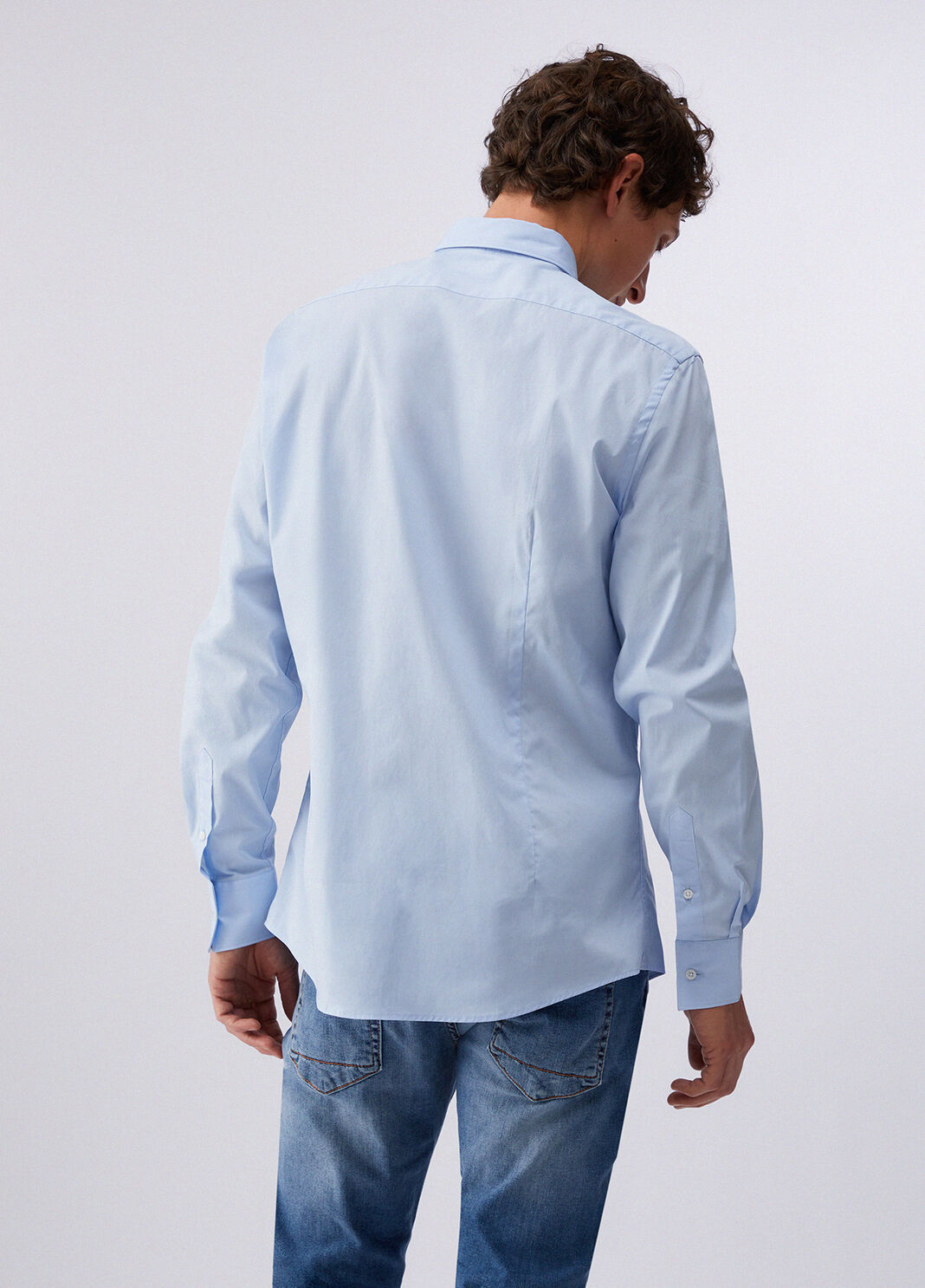 Slim-fit shirt light blue Liu Jo - large image number 1