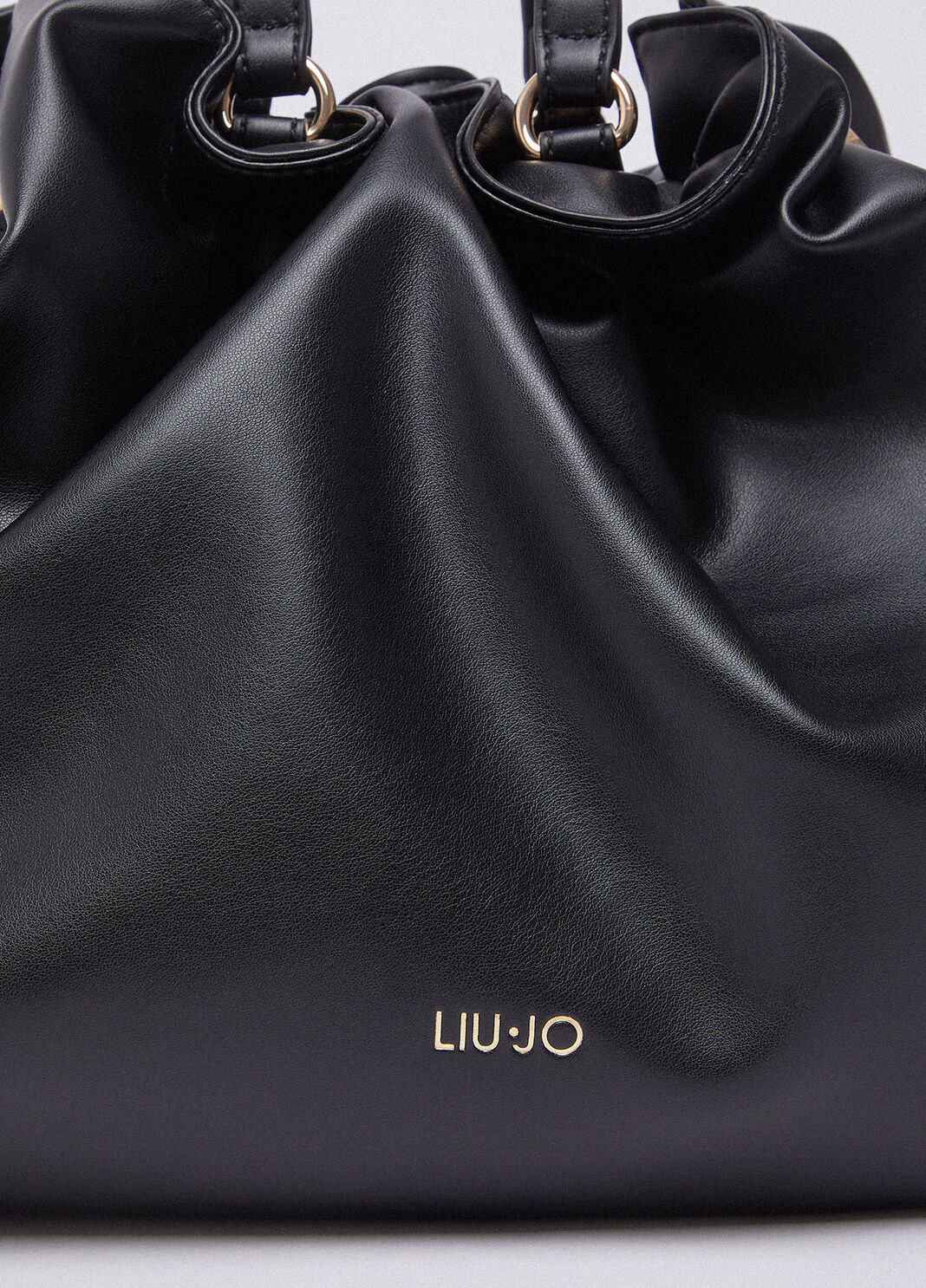 Sac port&eacute; &eacute;paule Riccy grand noir Liu Jo - large image number 4