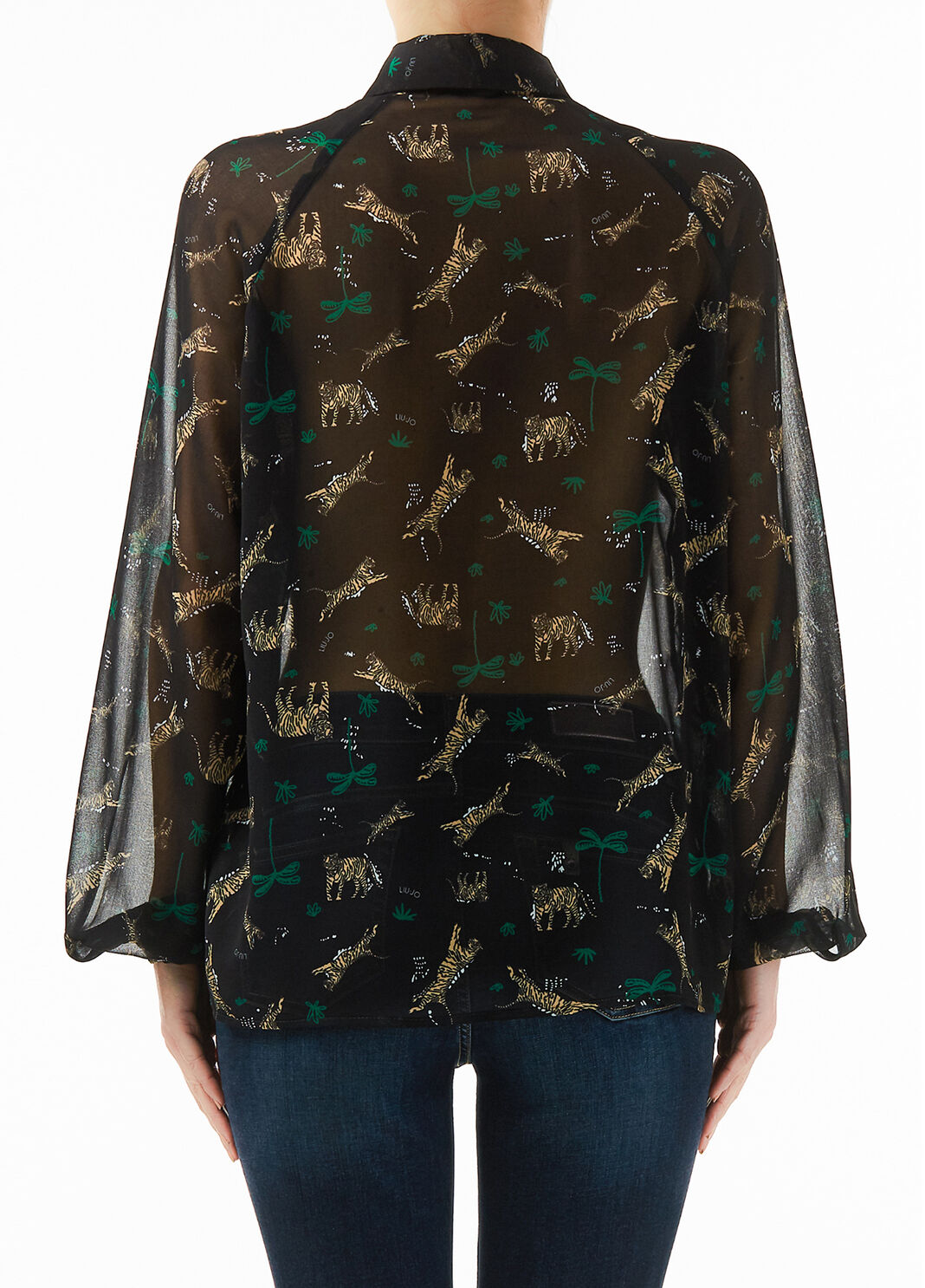 Printed shirt all over tiger Liu Jo - large image number 1