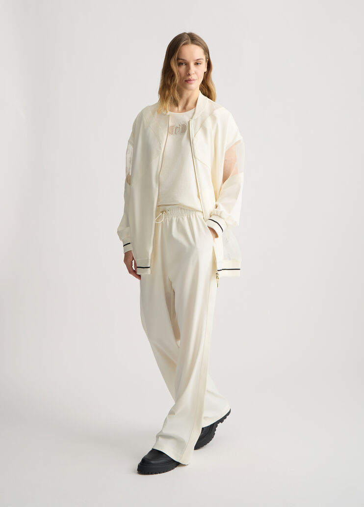 Drawstring trousers white Liu Jo - medium Drawstring trousers white Liu Jo - medium