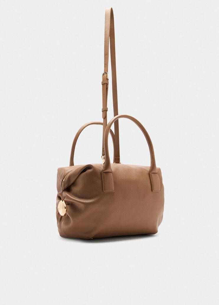 Borsa grande con charm marrone Liu Jo - medium