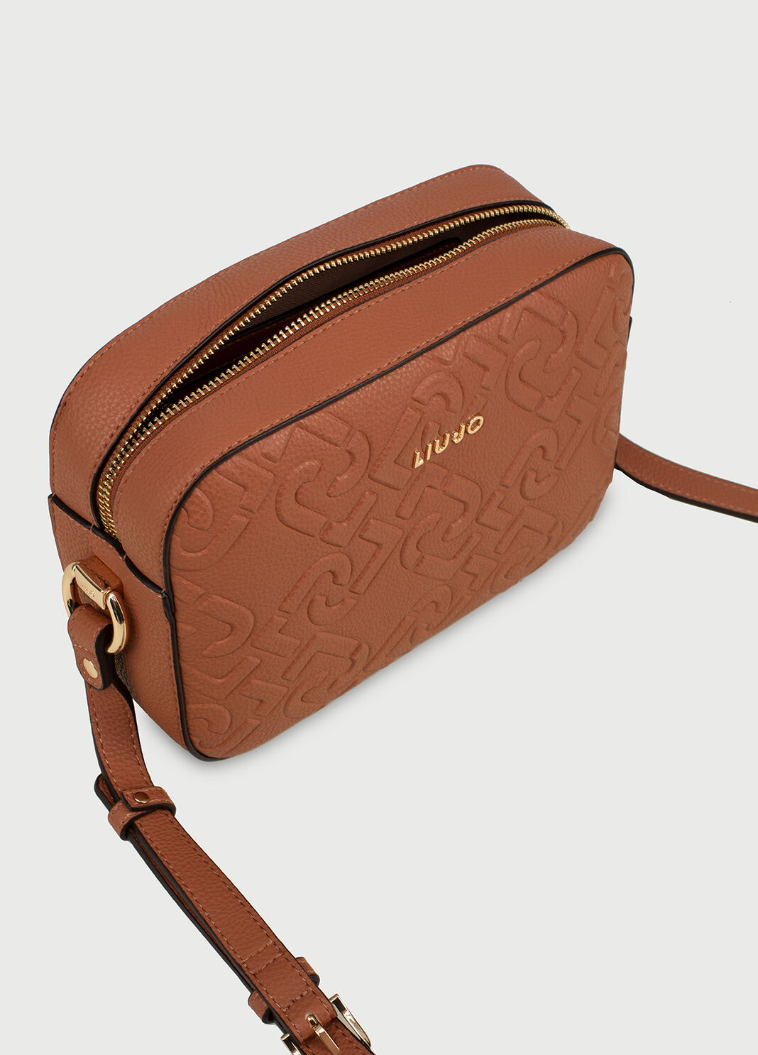 Crossbody bag with logo Scorched earth Liu Jo - large image number 4