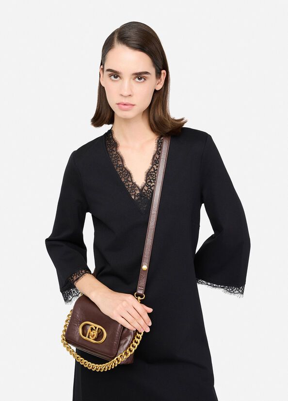 Small LaPuffy bag  dark brown Liu Jo - large image number 0