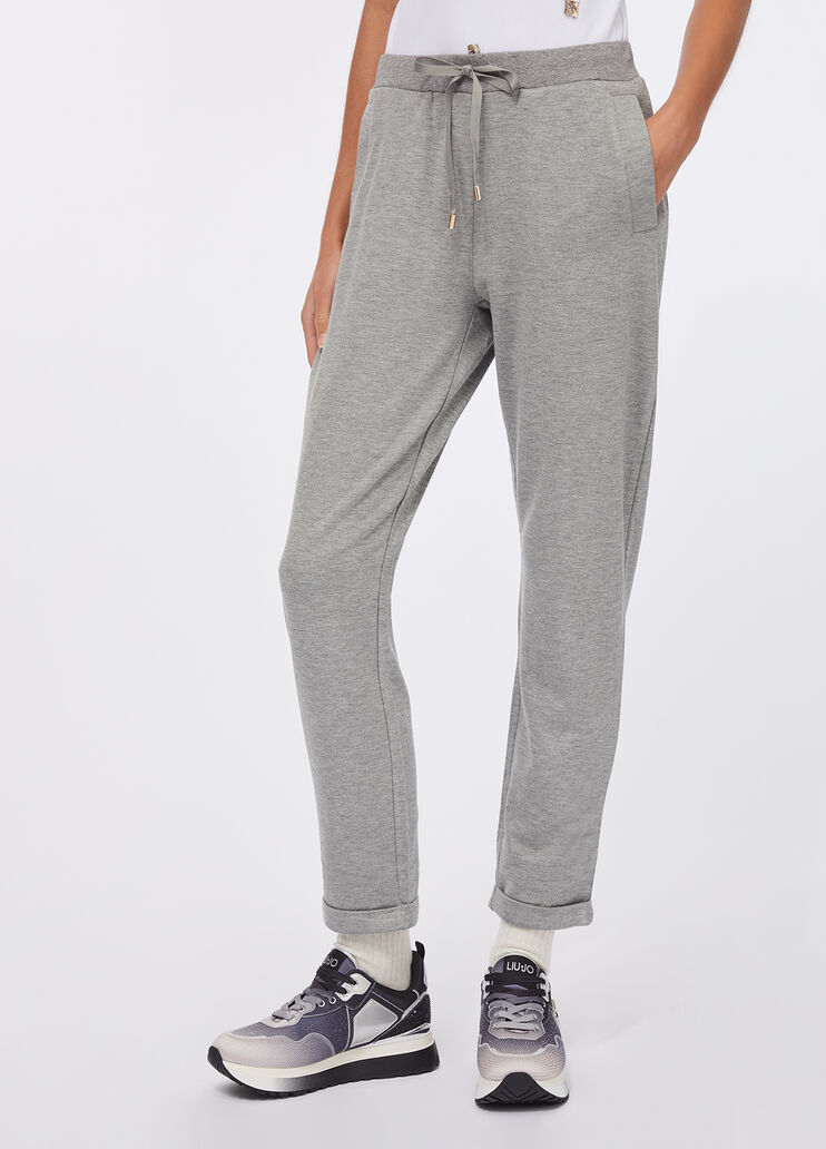 Liu Jo Better jogging trousers light grey Liu Jo - large image number 0