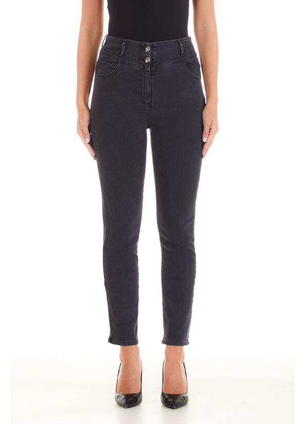 Jeans a vita alta nero Liu Jo - large image number 0