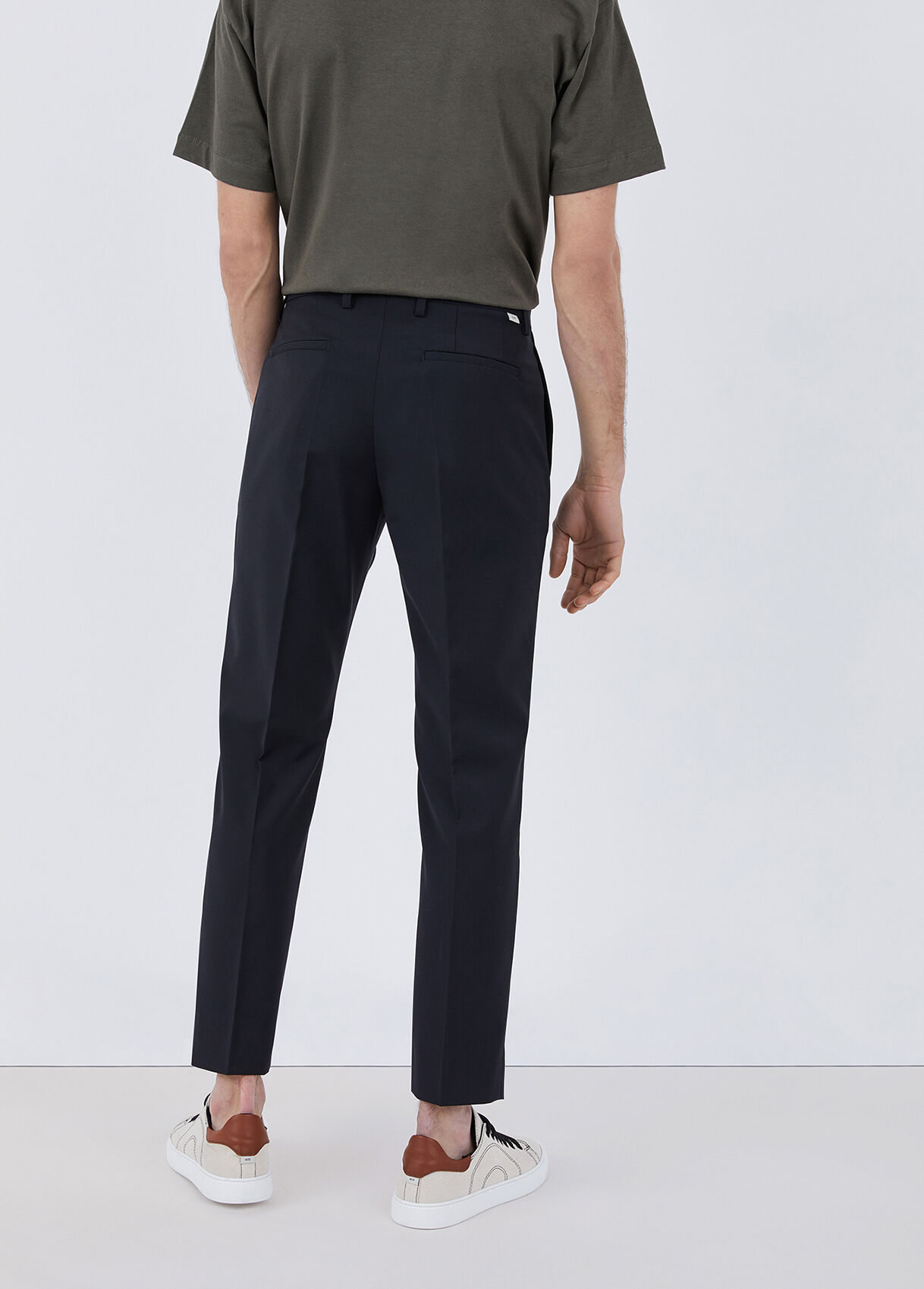 Smart slim fit trousers