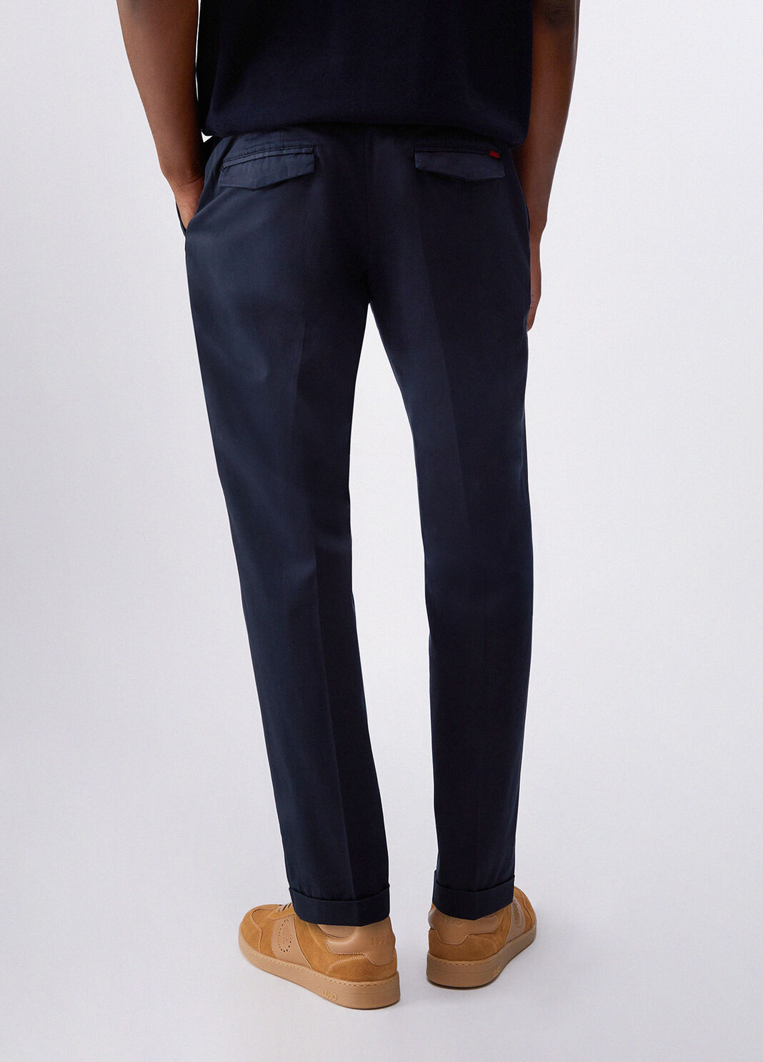 Slim-fit chinos dark blue Liu Jo - large image number 1