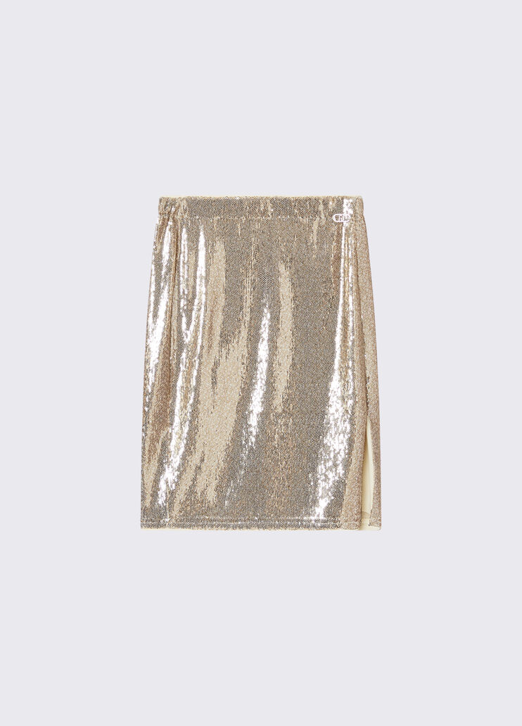 Sequin Midi Skirt gold Liu Jo - medium