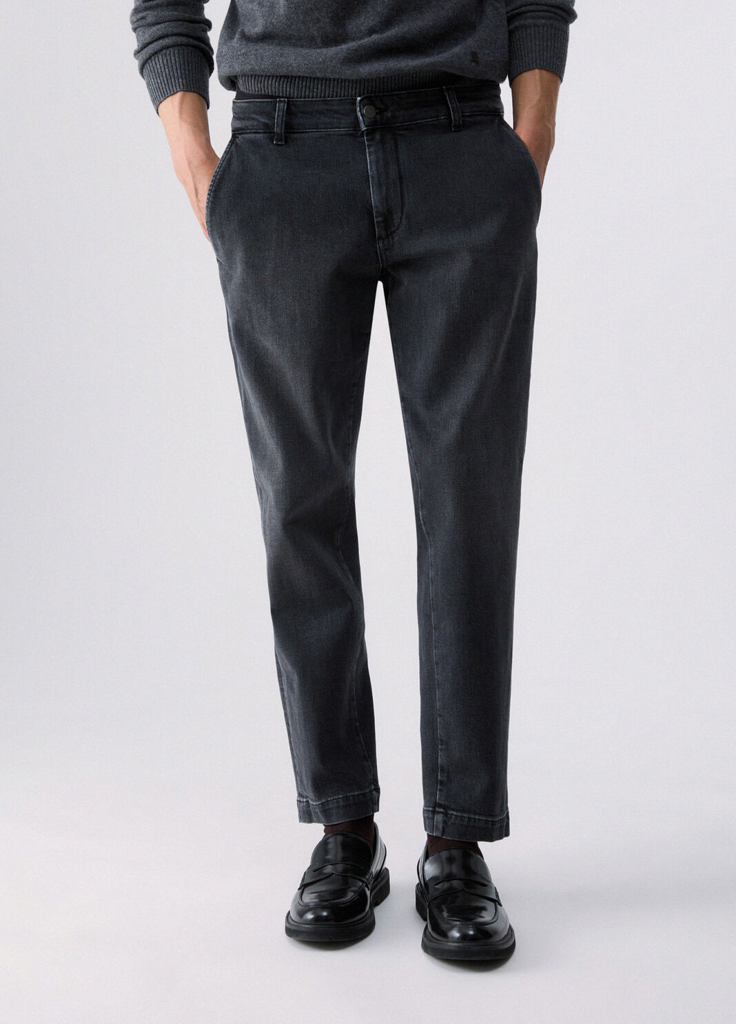 Slim Fit Chino Jeans grey denim Liu Jo - large image number 0