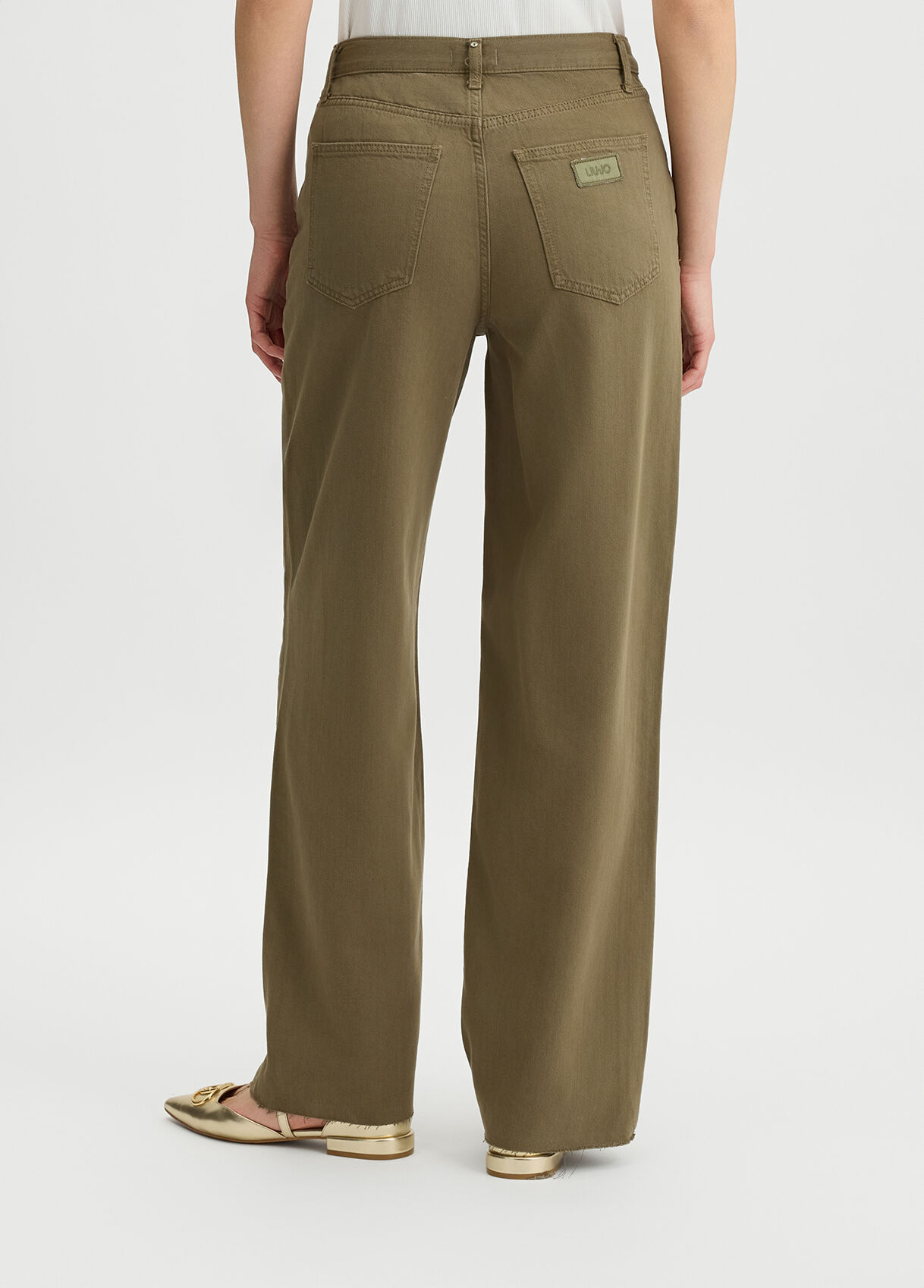 パンツ LIU JO Woman Pants Green WA5500T5973 80135 LIU JO: Pants woman - Green | Liu Jo pants WA5500T5973