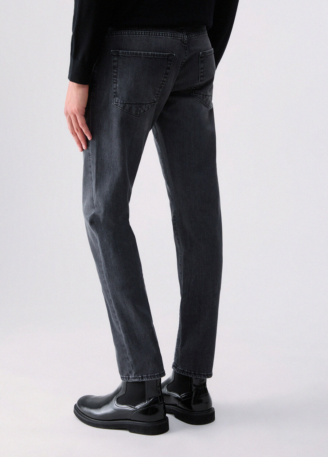 Straight Jeans grey denim Liu Jo - large image number 1