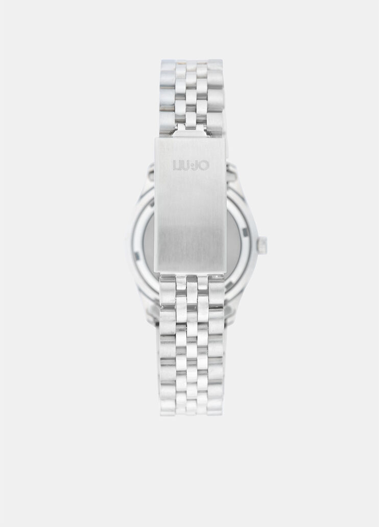 Steel watch with diamantés black Liu Jo - large image number 1 Steel watch with diamantés black Liu Jo - large image number 1