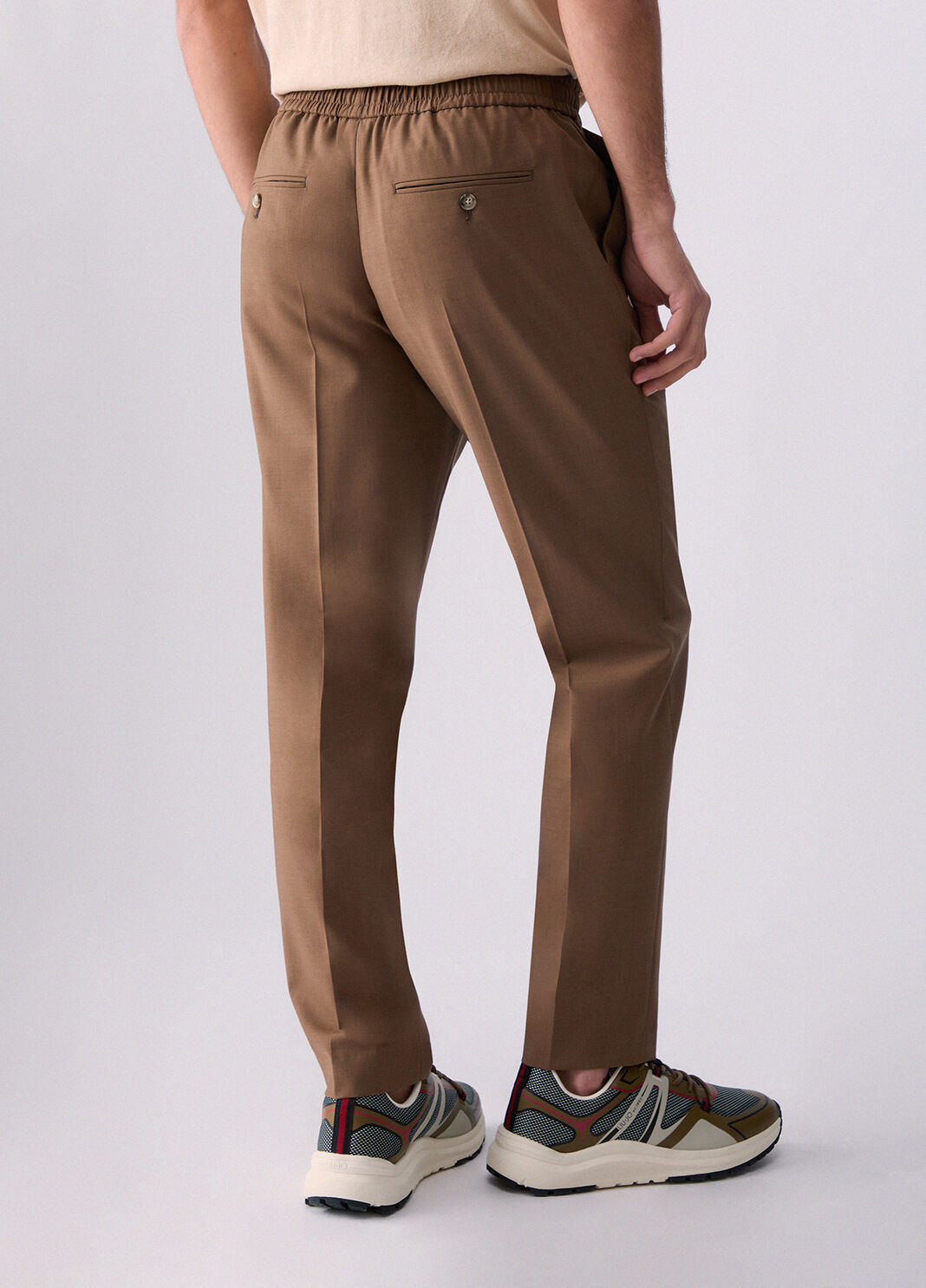Wool blend joggers ginger Liu Jo - large image number 1