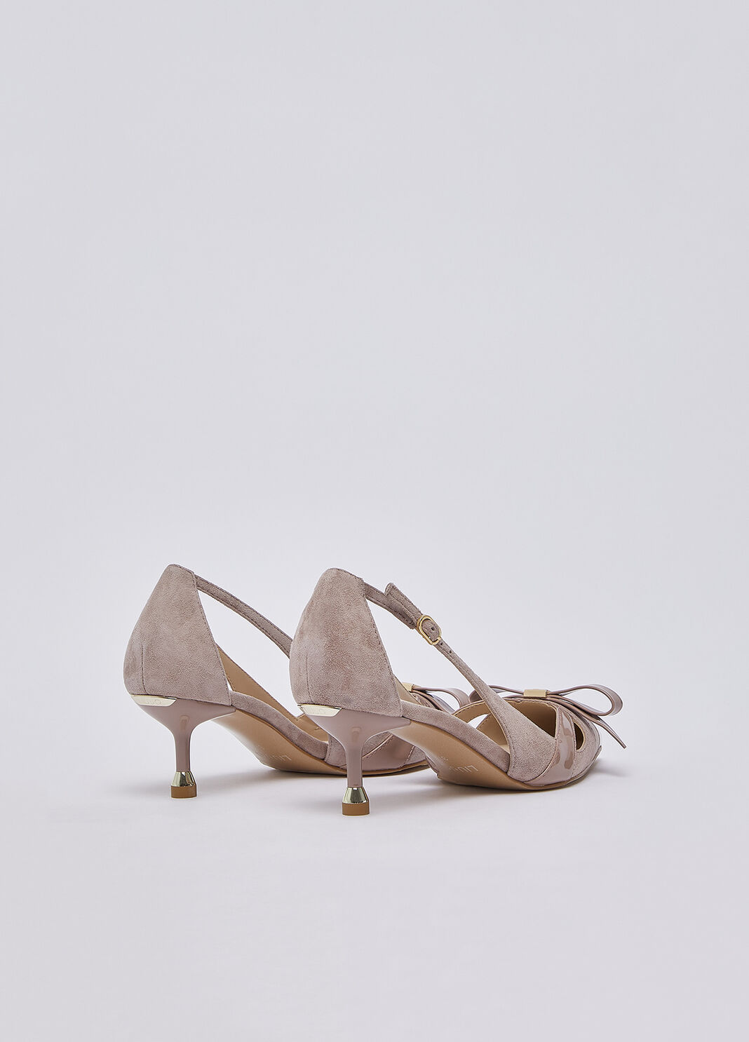 Suede cut-out pumps powder pink Liu Jo - large image number 2