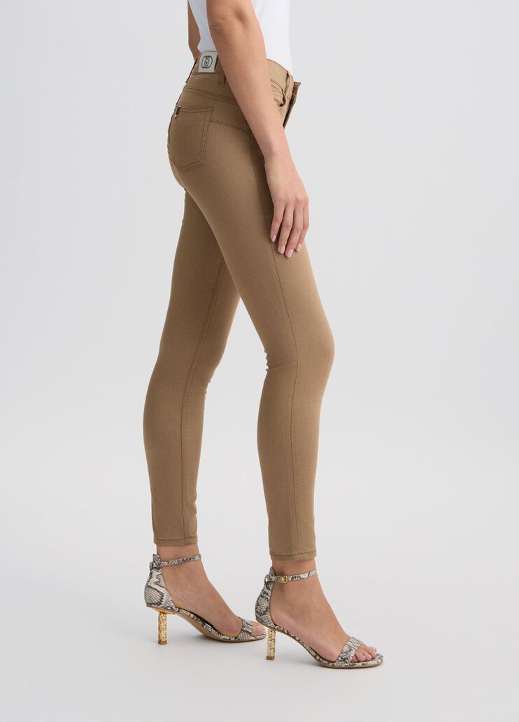 Skinny trousers beige Liu Jo - large image number 3