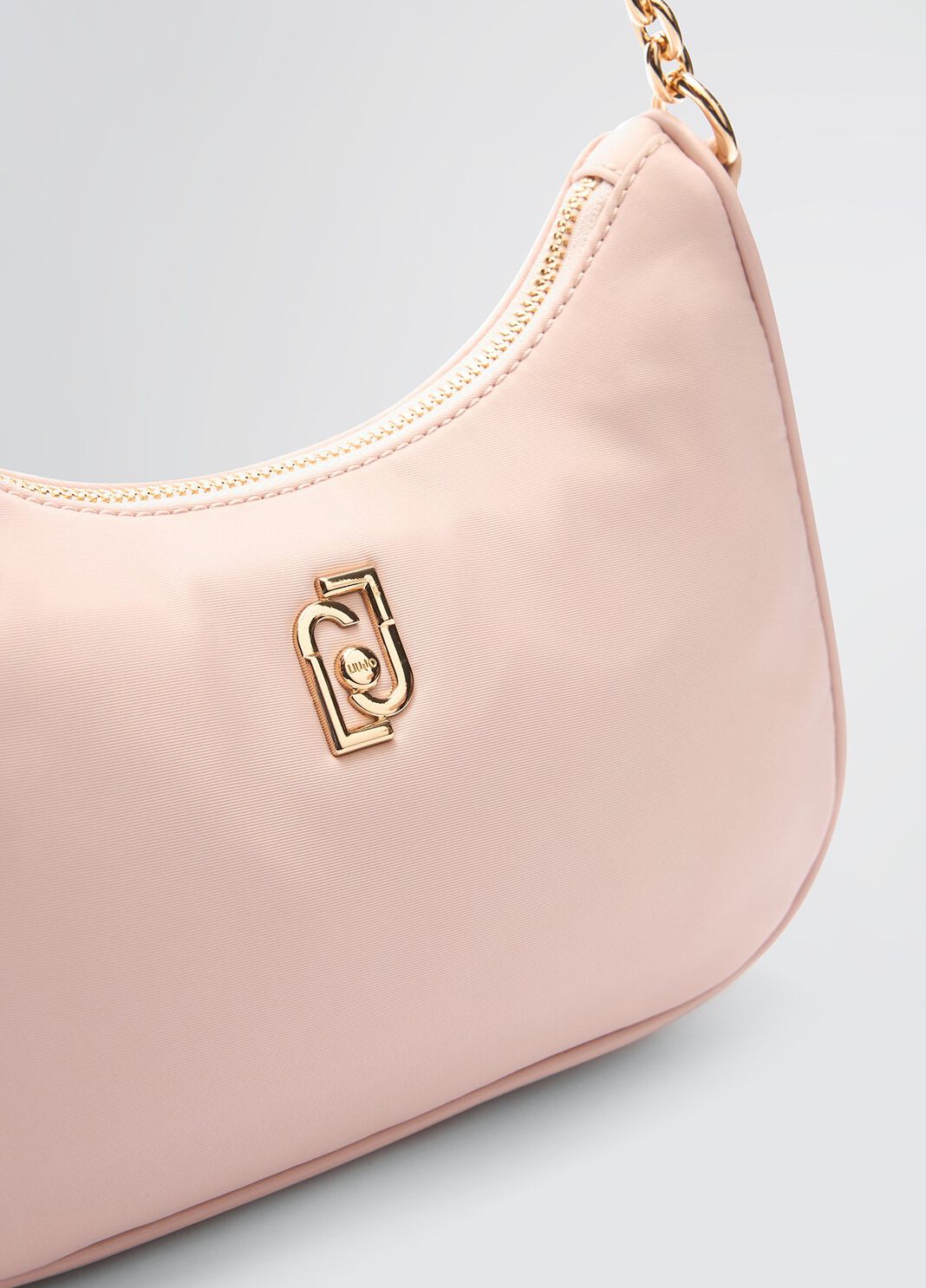 Small hobo bag with charm powder pink Liu Jo - large image number 9
