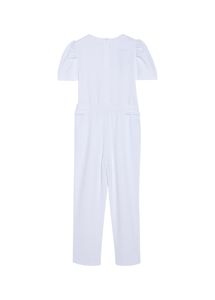 Long jumpsuit with puff sleeves white Liu Jo - large image number 1