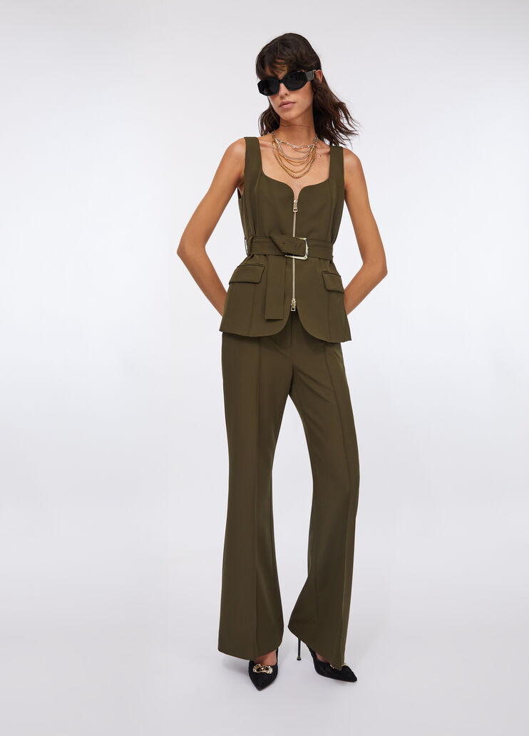 Gilet zippé pin Liu Jo - large image number 5