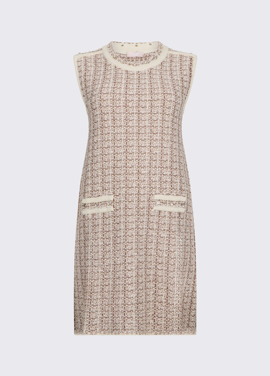 Kurzes Strickkleid Beige Liu Jo - large image number 6