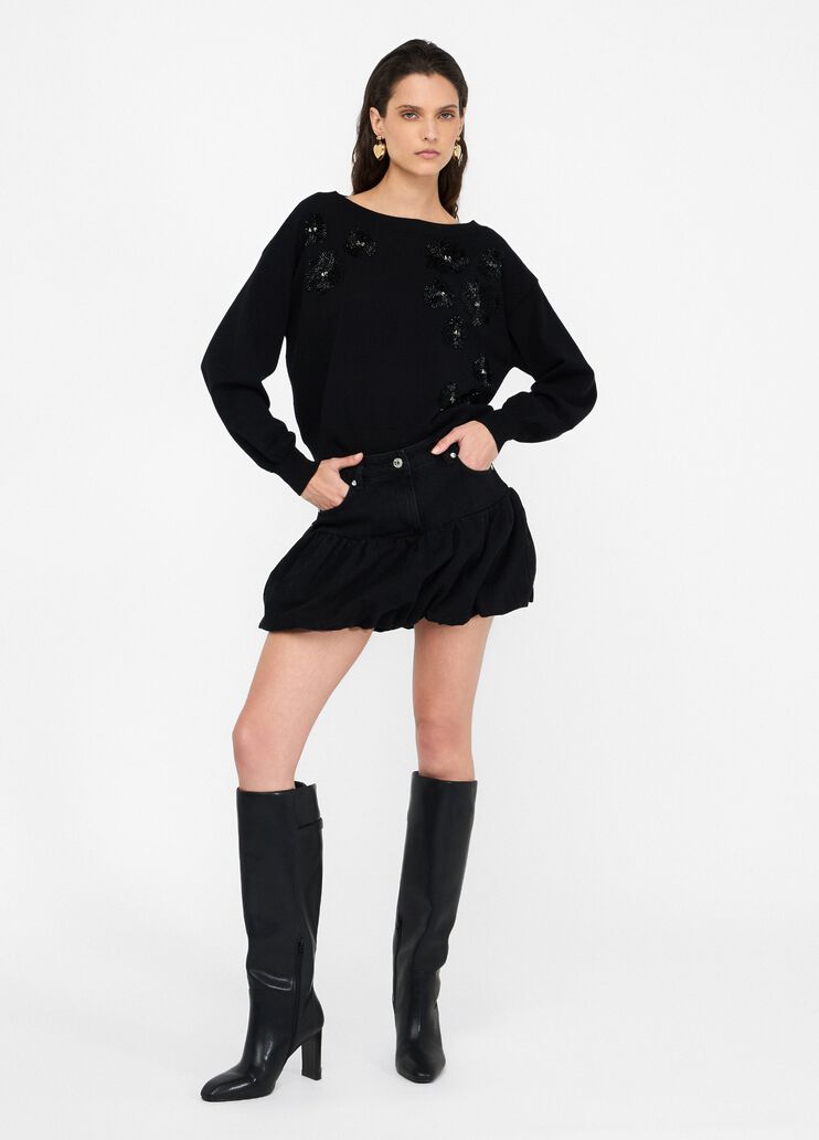 Denim miniskirt black denim Liu Jo - medium Denim miniskirt black denim Liu Jo - medium