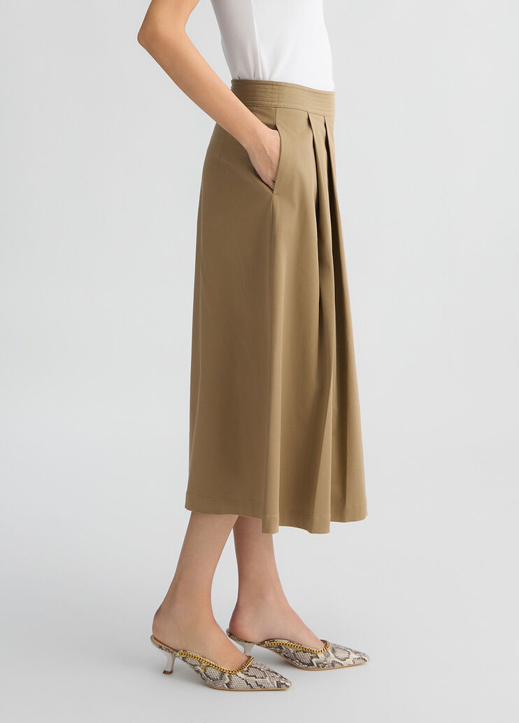 Beige pleated skirt beige Liu Jo - large image number 3 Beige pleated skirt beige Liu Jo - large image number 3