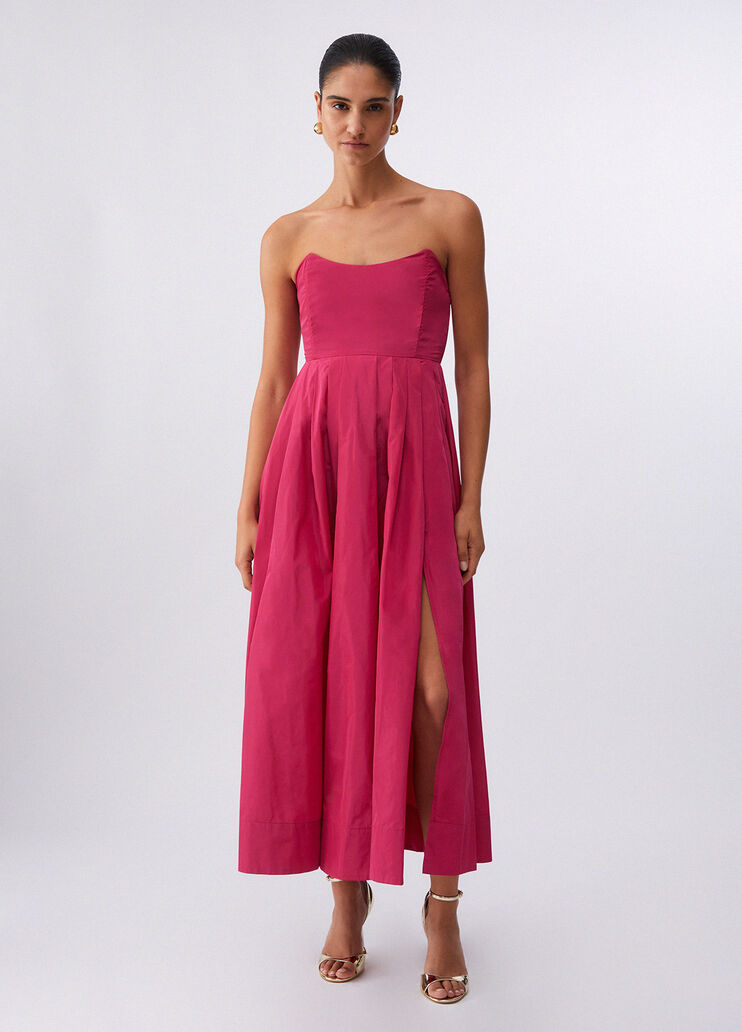 Langes Taftkleid Rosa Liu Jo - medium