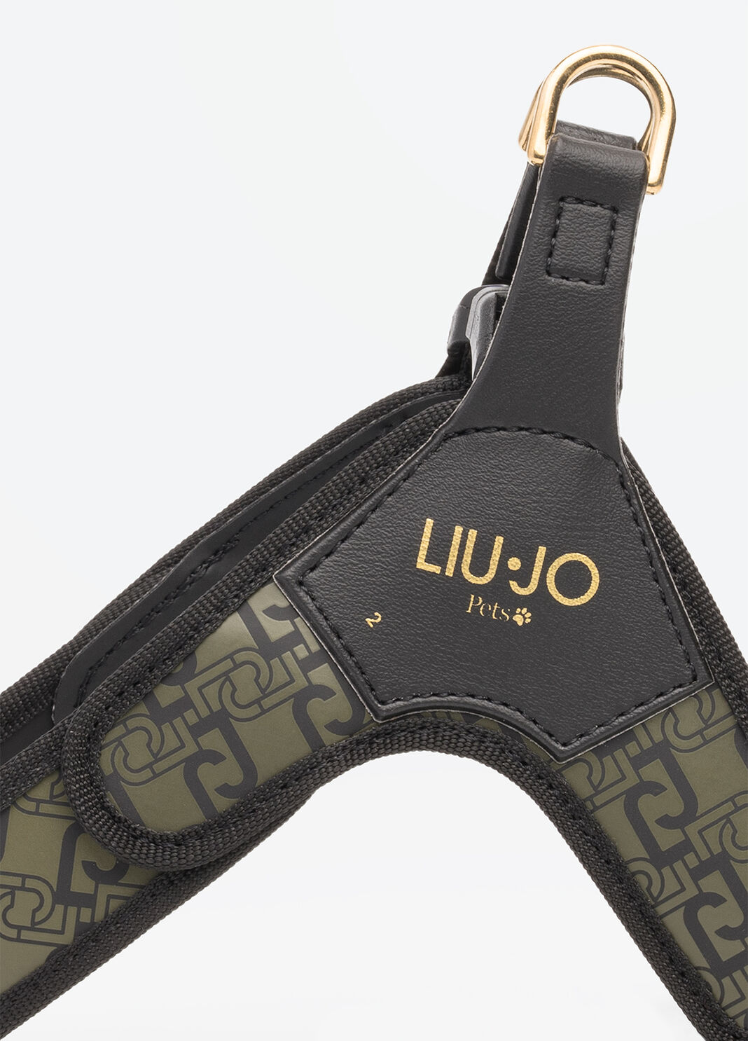 Liu Jo Pets harness khaki green Liu Jo - large image number 3