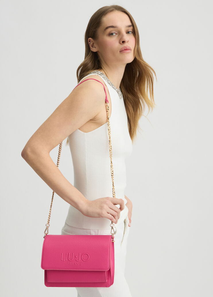 Bright pink crossbody bag dark pink Liu Jo - medium Bright pink crossbody bag dark pink Liu Jo - medium