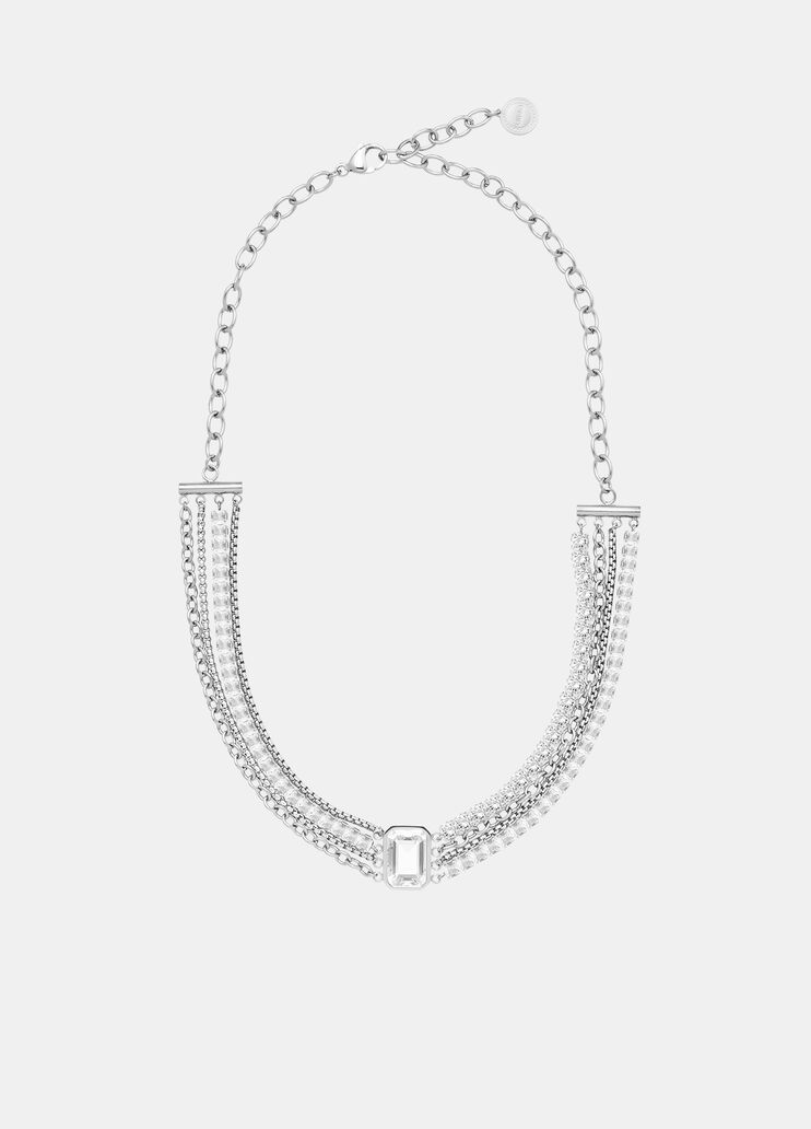 Glass crystal choker silver Liu Jo - large image number 1 Glass crystal choker silver Liu Jo - large image number 1