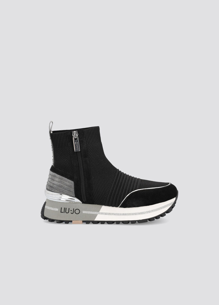 High sock sneakers black Liu Jo - large image number 0 High sock sneakers black Liu Jo - large image number 0