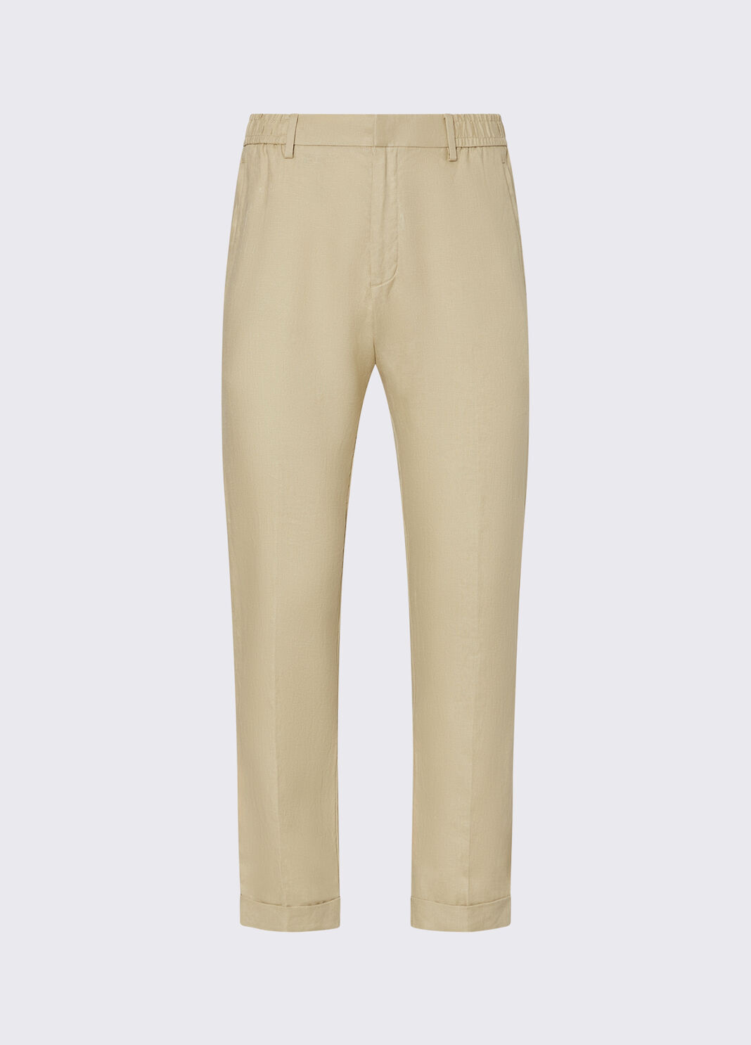 100% linen trouser beige Liu Jo - large image number 6