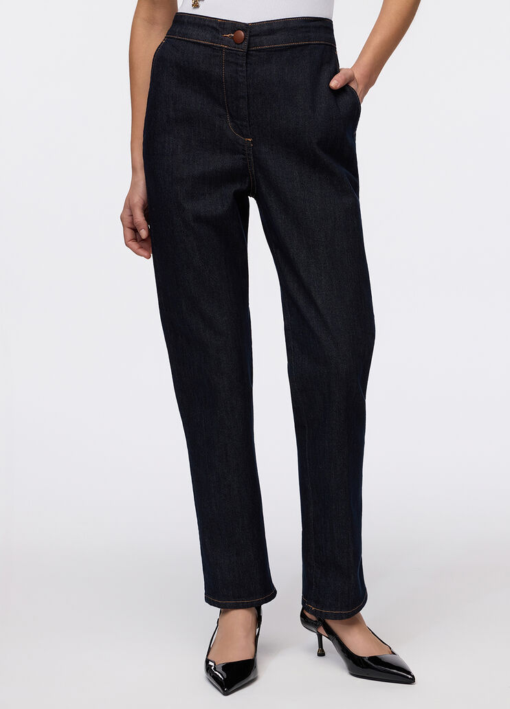 Jogginghose aus Denim Dunkles Denimblau Liu Jo - medium