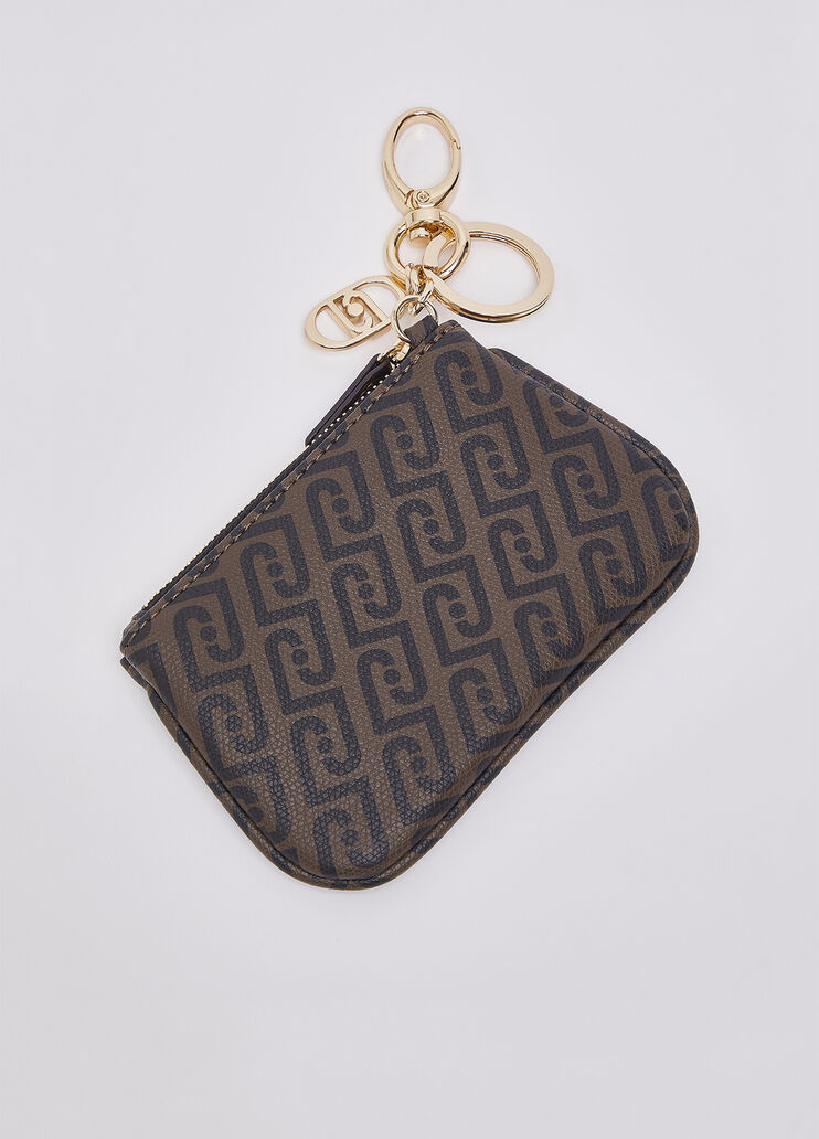 Keyring with coin purse dark brown Liu Jo - medium