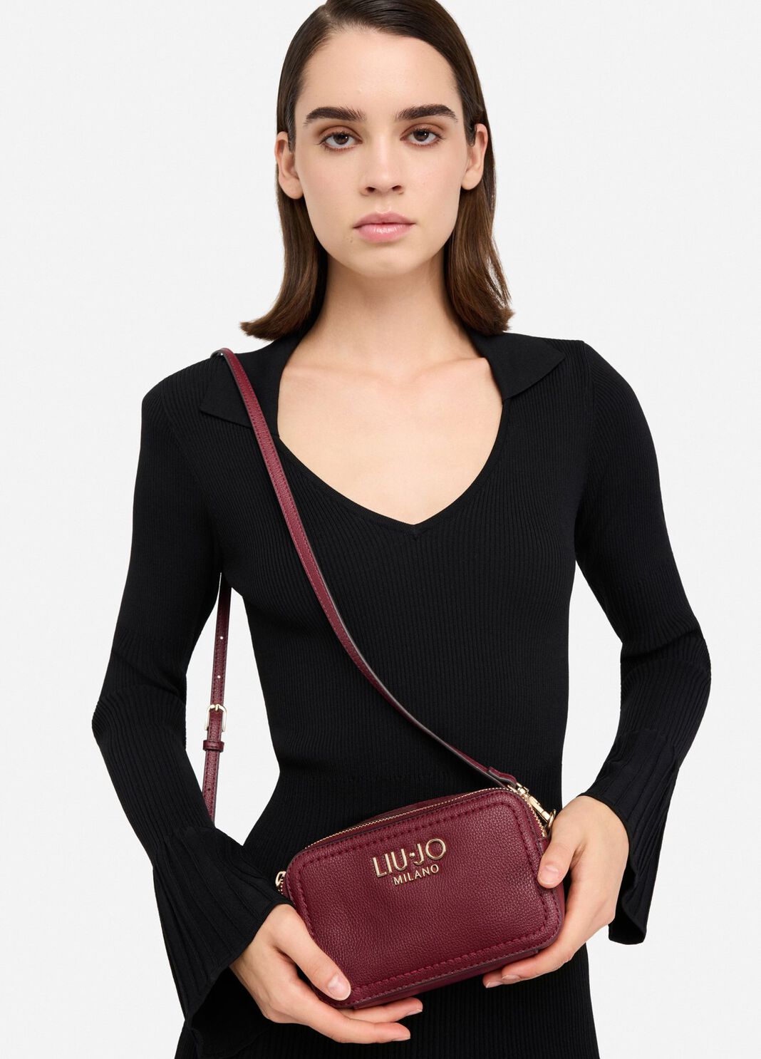 Kleine Umh&auml;ngetasche Rot Liu Jo - large image number 0