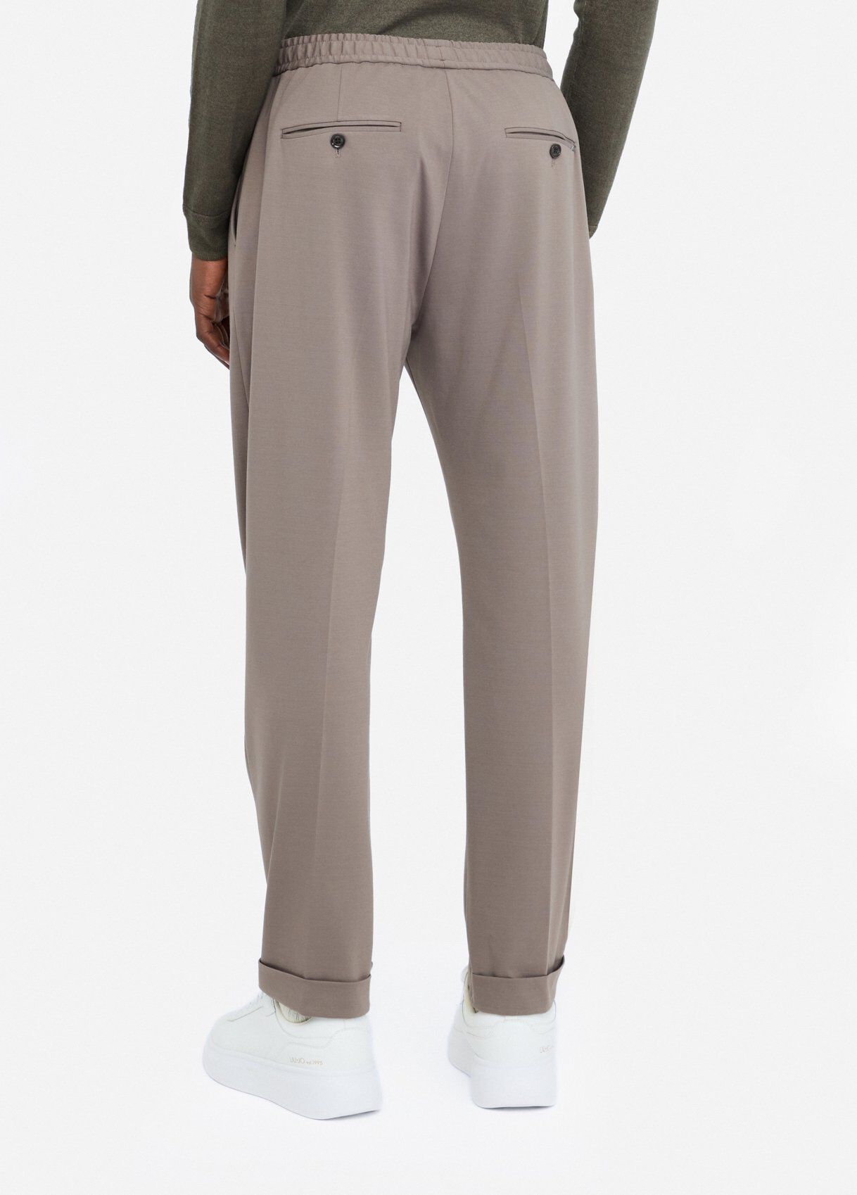 Jogging pants in jersey colour khaki | Liu Jo Jogging pants in jersey colour khaki | Liu Jo