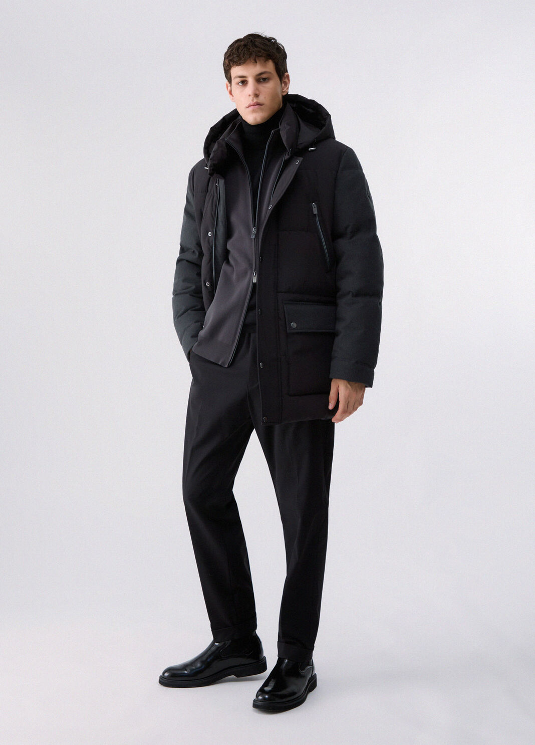Hooded Jacket dark grey Liu Jo - large image number 5