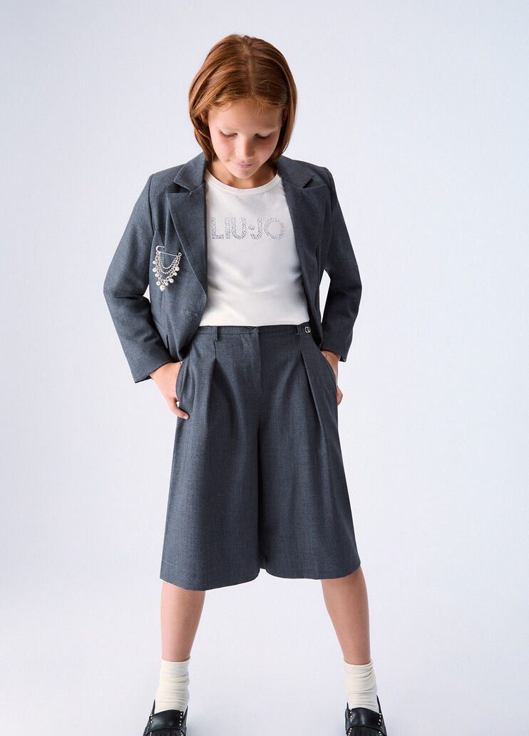 Elegant Bermuda Shorts dark green Liu Jo - medium