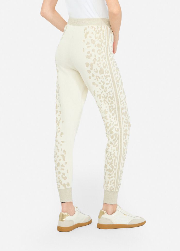 Animal-print trousers white Liu Jo - large image number 1