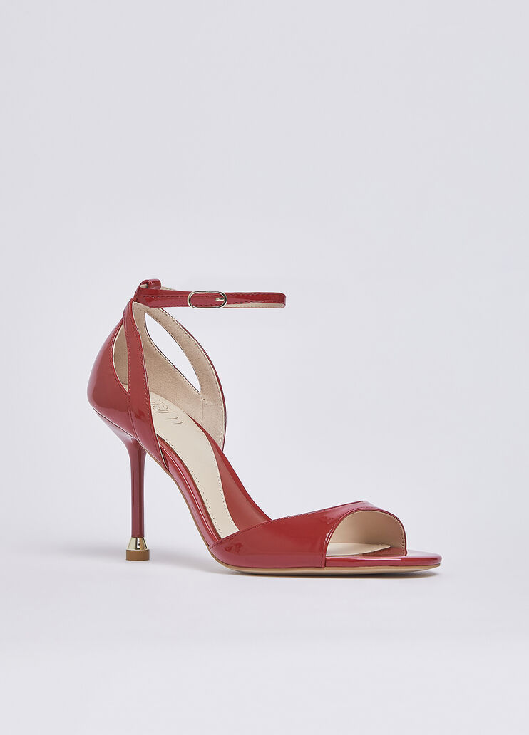 Sandali in vernice con tacco rossso carminio Liu Jo - medium