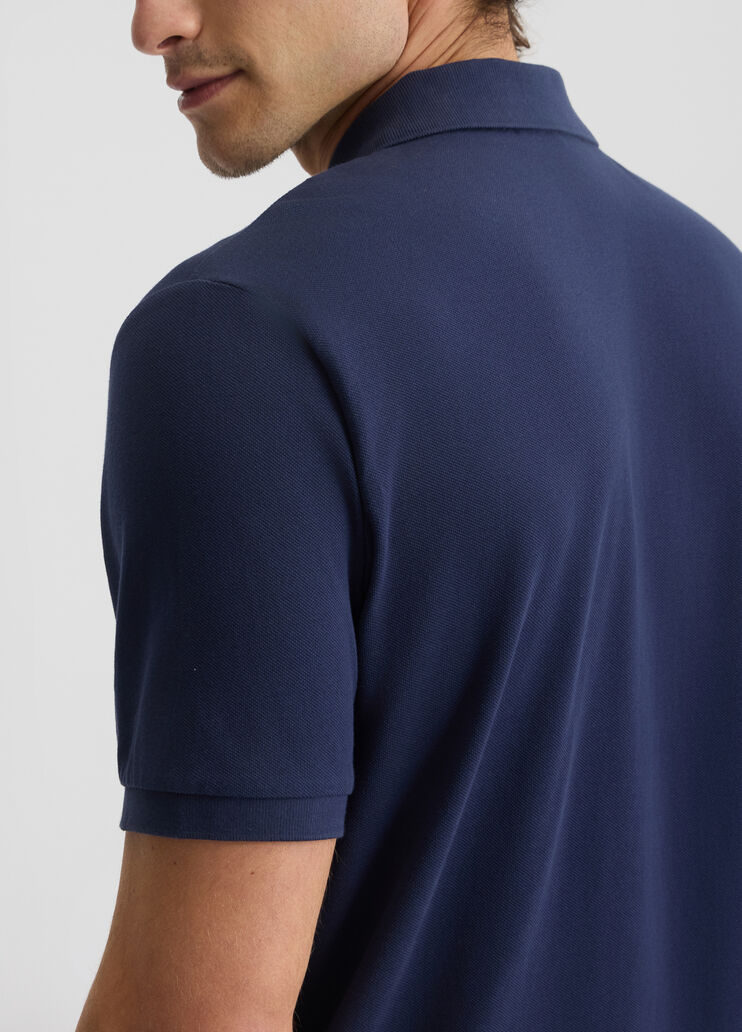 Blue pique polo shirt Blue Liu Jo - large image number 4 Blue pique polo shirt Blue Liu Jo - large image number 4