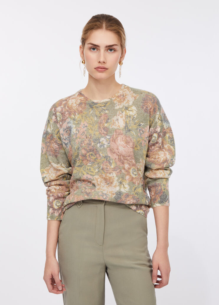 Pullover aus Wolle und Alpaka Sanderson-Print Liu Jo - medium