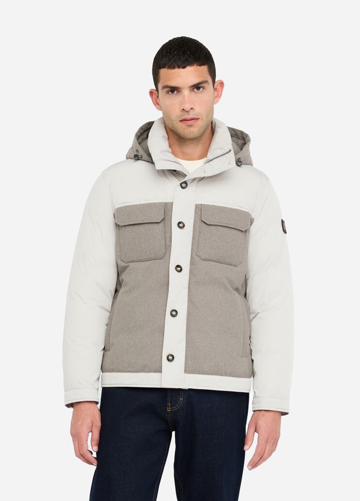 Padded jacket with hood grey Liu Jo - medium Padded jacket with hood grey Liu Jo - medium