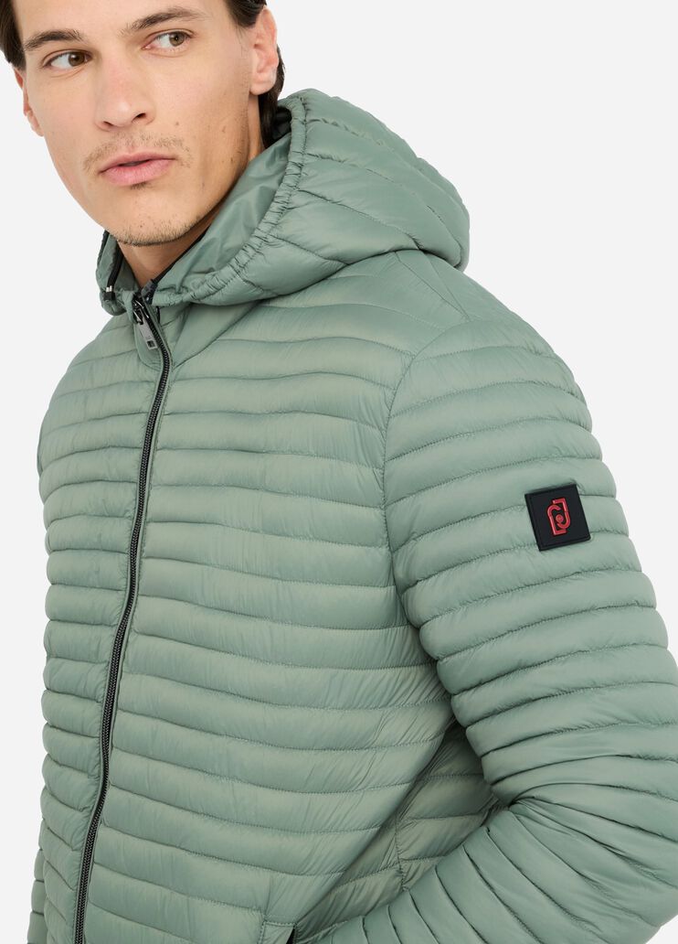 Quilted nylon jacket khaki green Liu Jo - medium Quilted nylon jacket khaki green Liu Jo - medium