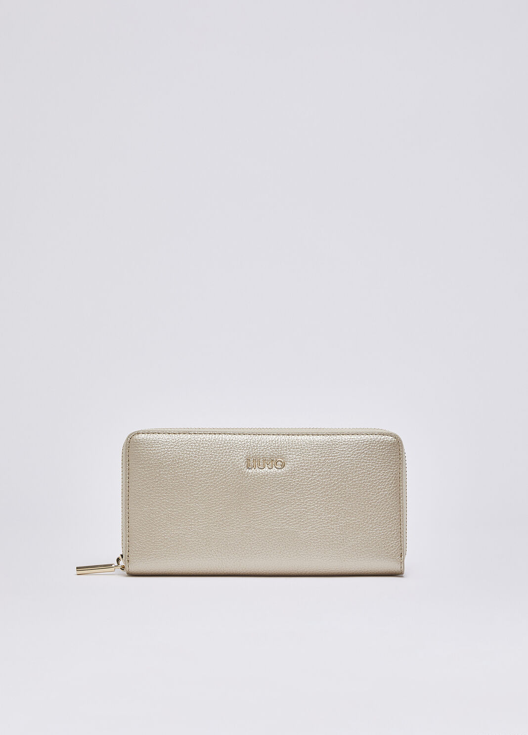 Large Zip Wallet light beige Liu Jo - large image number 0