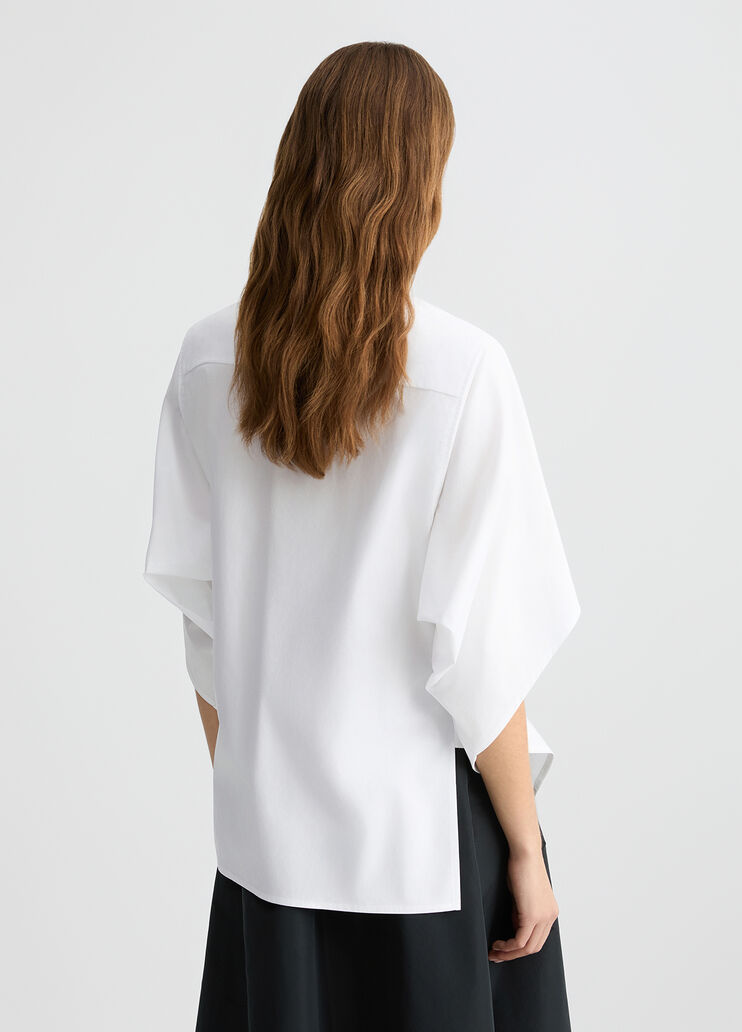 White shirt with bejewelled embellishment white Liu Jo - large image number 1 White shirt with bejewelled embellishment white Liu Jo - large image number 1