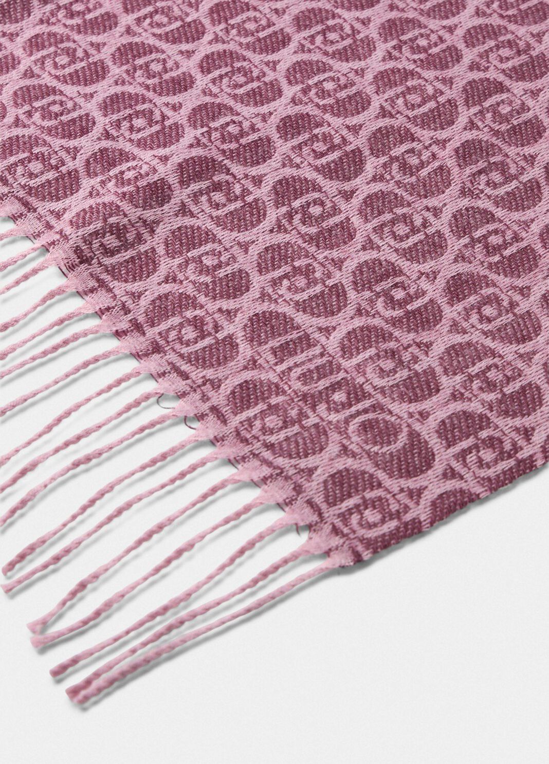 Stola mit Monogramm-Logo Rot Liu Jo - large image number 2
