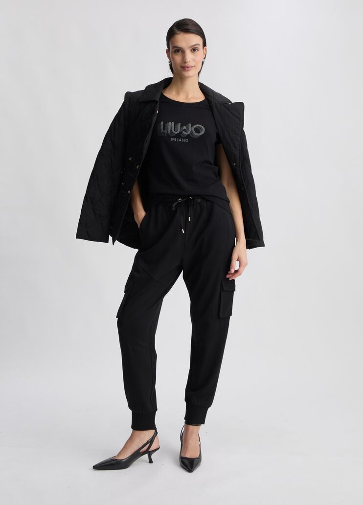 Long black trousers black Liu Jo - medium Long black trousers black Liu Jo - medium